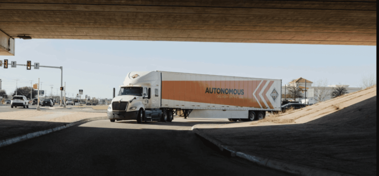 Autonomous tractor trailer