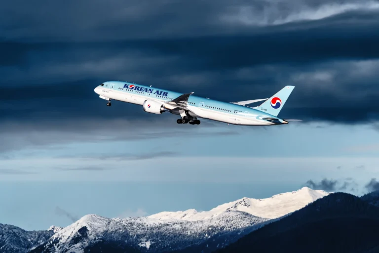 korean air 787 yvr departure mountains scaled.webp