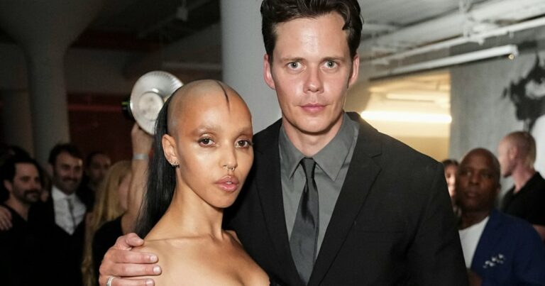 fka twigs bill skarsgard