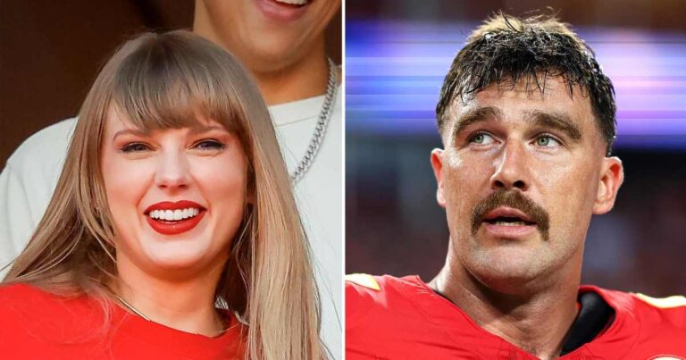 Taylor Swift Attends Travis Kelces 1st Kansas City Chiefs Away Game of Season vs. Atlanta Falcons 1