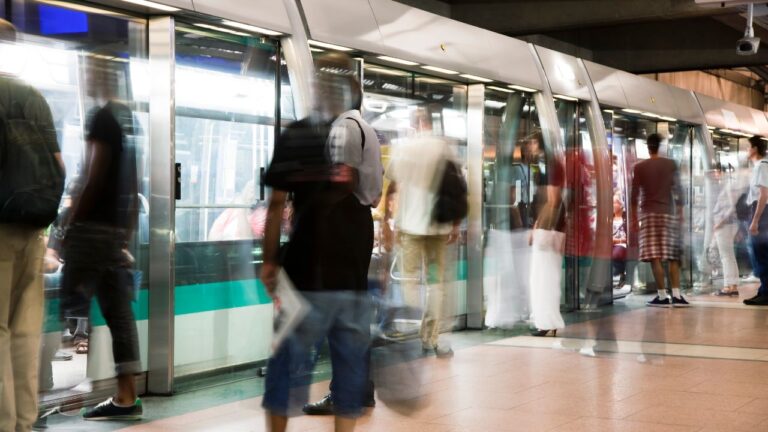 Globally cities like Tokyo Paris and London demonstrate the importance of expanding public transport to support housing density. Photo Getty Images