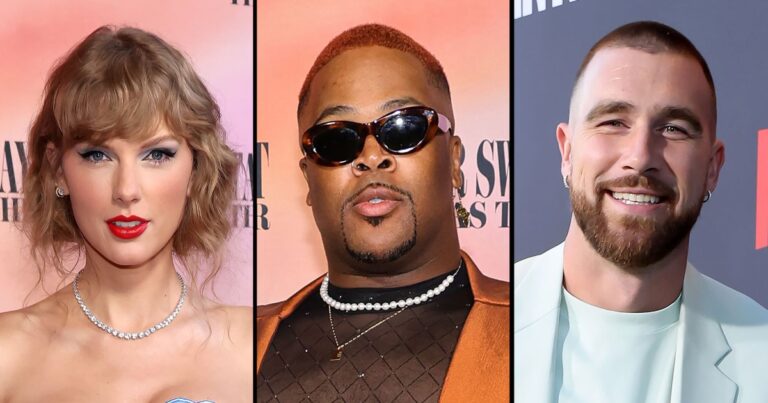 How Taylor Swift Reacted to Backup Dancer Brother Tackling Travis Kelce