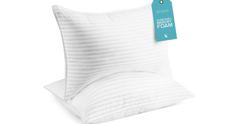 Memory foam pillow