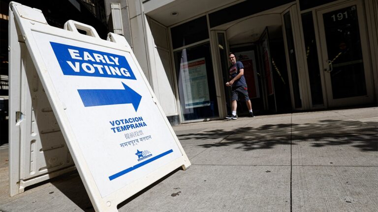 early voting polling place