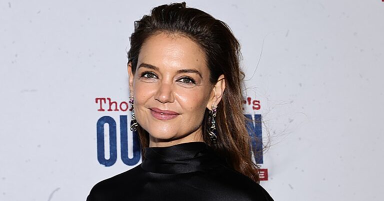 katie holmes woven bag amazon lookalike