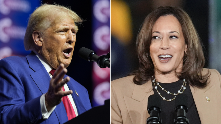 trump and harris