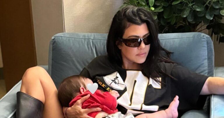 1 Kourtney Kardashian Shares Glimpses of Insane 1st Birthday Party for Son Rocky