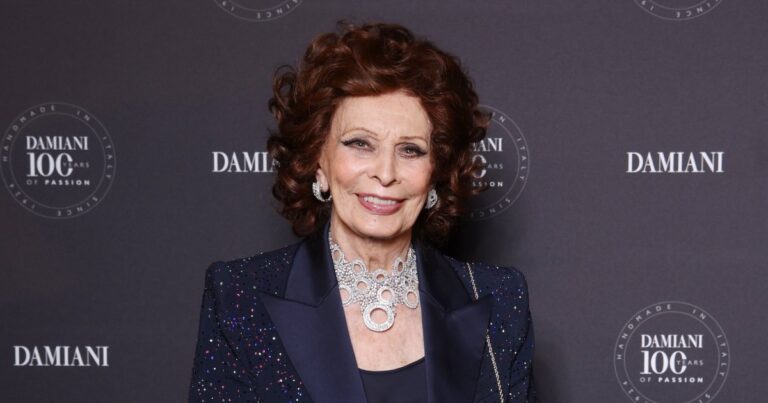 Sophia Loren Now 90 Says She Will Never Retire