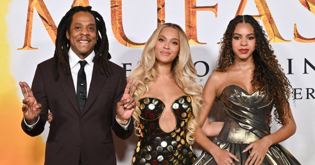 beyonce praises blue ivy at mufasa premiere amid rape allegations 2188545093