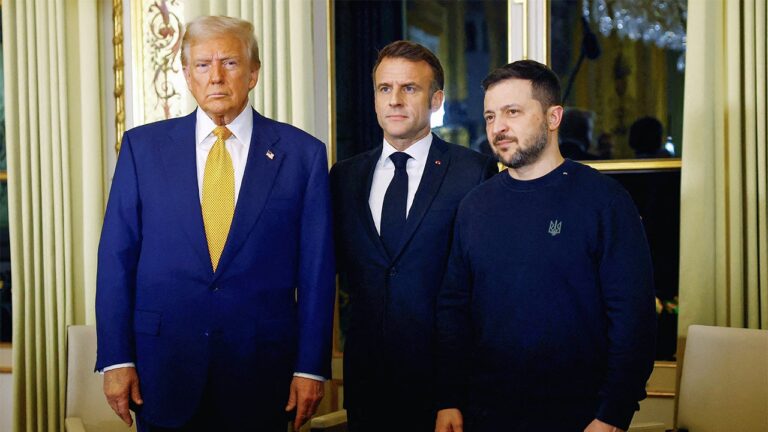 trump macron zelenskyy