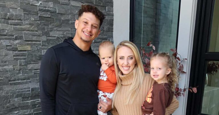 Patrick Mahomes Hopes He and Brittany Are Done Growing for a Little While After 3rd Babys Birth 02