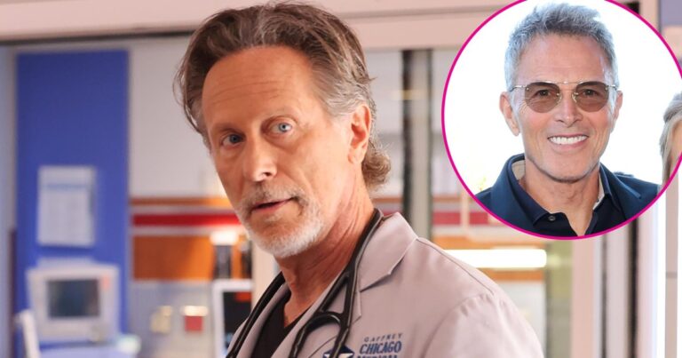 Steven Weber Has the Perfect Idea for a Wings Crossover With Tim Daly on Chicago Med 834