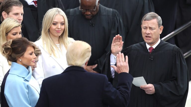 chief justice john roberts donald trump