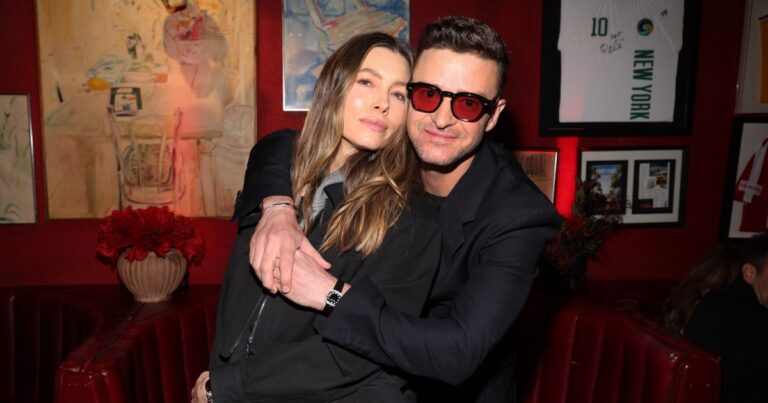 GettyImages 2079443924 Justin Timberlake Celebrates Superwoman Wife Jessica Biel on Mothers Day With Rare Family Pics
